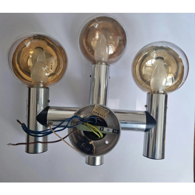 Mid-Century Austrian Wall Sputnik for Kalmar, 1970s For Sale - Image 13 of 15