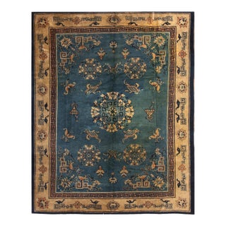 Early 20th Century Chinese Peking Carpet ( 7'10" x 9'10" - 240 x 300 ) For Sale