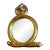 Rose Tarlow Melrose House Giltwood Serpent Mirror For Sale