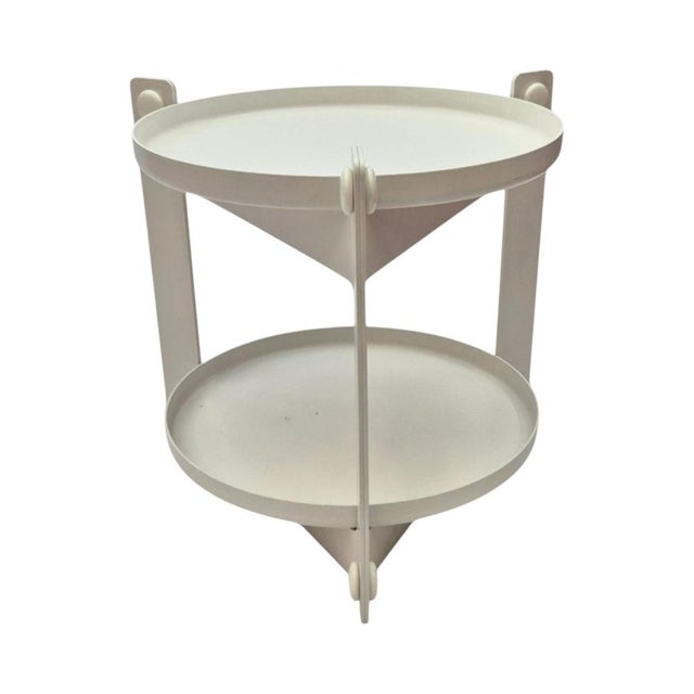 Side Table by Luigi Massoni for Guzzini, 1980s For Sale - Image 10 of 13