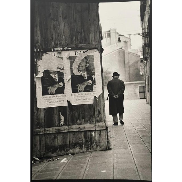 Thierry Valencin, Venice, 1992, Silver Print For Sale - Image 4 of 4