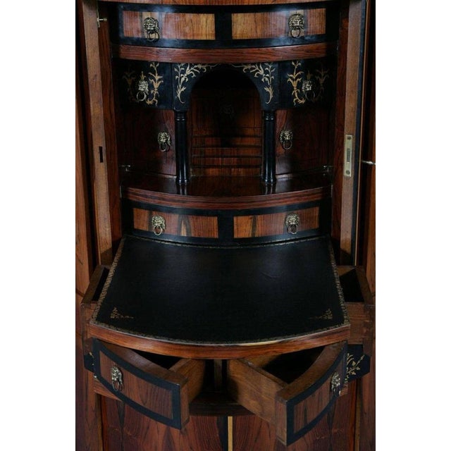 Vienna Biedermeier Style Secretaire For Sale - Image 5 of 11