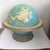 Vintage two part globe. The center seam has been taped (see photos).
