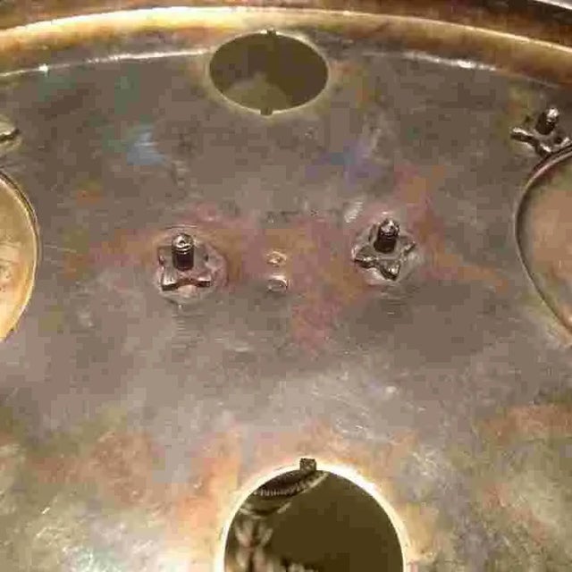 Textile Early 19th Cent. Sterling French Cruet Frame For Sale - Image 7 of 9