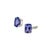 Natural Tanzanite Diamond Ring Size 6 14k W Gold 4 TCW Certified For Sale - Image 9 of 13