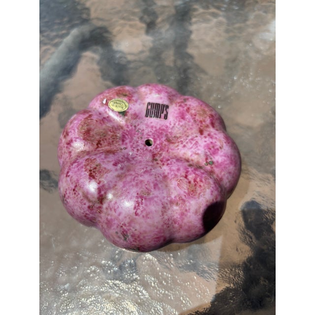 Chinese Porcelain Altar Fruit Mellon from Gumps, which was a high end store in San Francisco that was known for quality....