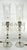 Pair of beautiful 1930s-40s vintage stacked geometric crystal luster lamps with hanging drop prisms and hand engraved...