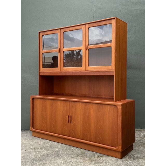 Mid-Century Modern Vintage Danish Drylund Teak Cabinet For Sale - Image 3 of 12