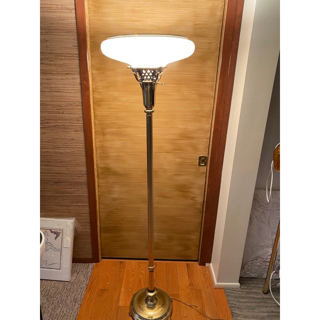 Antique Torchiere Floor Lamp Chairish