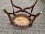 1900s French Louis XVI Mahogany Marble Side Table For Sale - Image 11 of 17