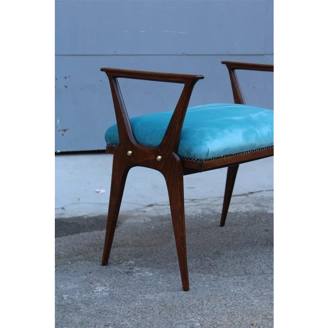 1950s Set of Italian Stools attributed to Carlo De Carli, 1950s For Sale - Image 5 of 11