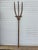 Late 19th Century Large 19th Century Farmhouse Wooden Pitchfork For Sale - Image 5 of 12