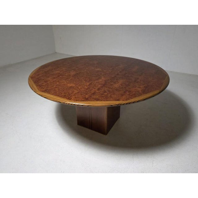 Artona dining table designed by Afra & Tobia Scarpa and produced by Maxalto (B&B Italia) in Italy during the 1970s. The...