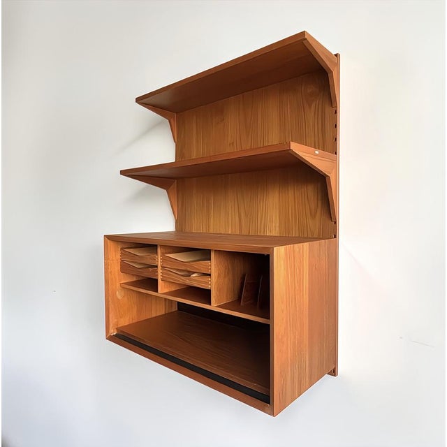 Mid-Century Modern Mid-Century Teak Royal-System Shelving Unit by Poul Cadovius, Denmark, 1960s, Set of 8 For Sale - Image 3 of 18