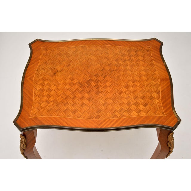 Vintage Louis XV French Nesting Tables, 1930, Set of 3 For Sale - Image 6 of 11