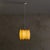 1960s Italian Ribbed Cocoon Pendant For Sale - Image 17 of 18