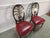 Item: Karges Albert and Edwin collection pair of paint decorated chairs. Age: 1970's. Details: Beautiful hand paint...