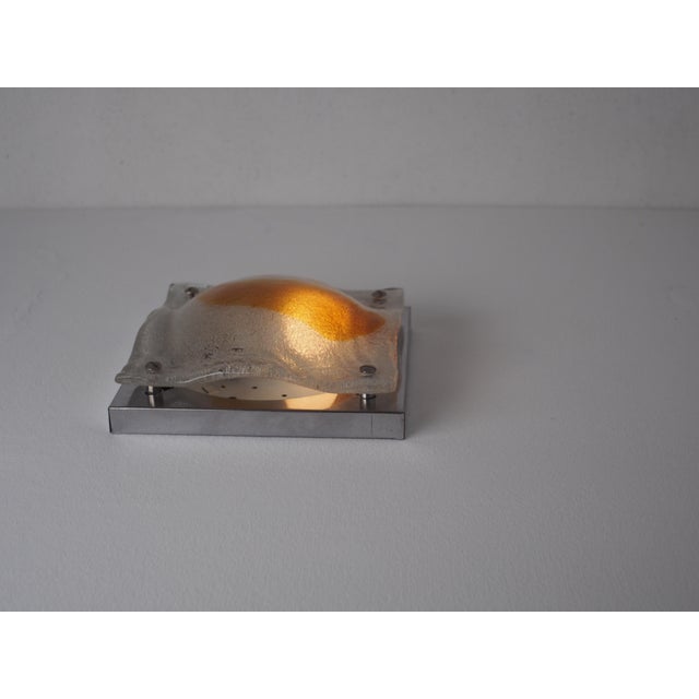 Sconce by Toni Zuccheri for A.V. Mazzega, Italy, 1970s For Sale - Image 14 of 18
