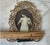 Brass Ornate Vintage Victorian-Style Brass Oval Picture Frame With an Intricate Scrollwork Design and a Standing Easel Base. For Sale - Image 8 of 8