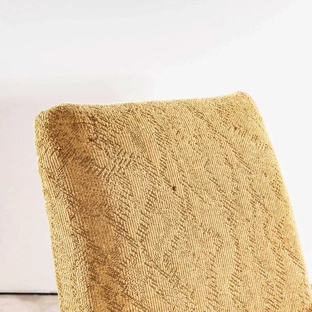 Armchairs with Geometric Slub Jacquard Upholstery by Jaroslav Šmídek, 1950s For Sale - Image 9 of 11