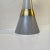 Mid-Century Modern Italian Glass and Brass Pendant Light from Stilnovo, 1950s For Sale - Image 9 of 10