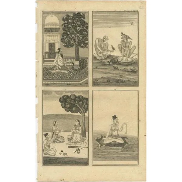 Historical Figures and Customs, Paper, Set of 3 For Sale - Image 4 of 6