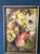 Mid-Century modern Floral abstract acrylic on board , lively blend of bright color palette signed W. Night. This...