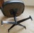 Mid Century Black Overman Swivel Office Chair For Sale In Washington DC - Image 6 of 7