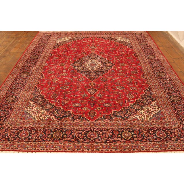 Middle Eastern Hand-Knotted Rug For Sale - Image 5 of 11