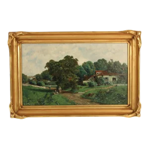 Painting by Ransome Holdredge