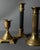 Vintage Brass Candleholders, 1940s, Set of 3 For Sale - Image 4 of 11