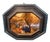 Unknown, Depicting the Holy Family with St. John offering a fruit to Baby Jesus, 1700, Onyx For Sale
