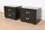 Mid-Century Modern Henredon Mid-Century Hollywood Regency Campaign Black Lacquered Bedside Chests, Newly Refinished For Sale - Image 3 of 12
