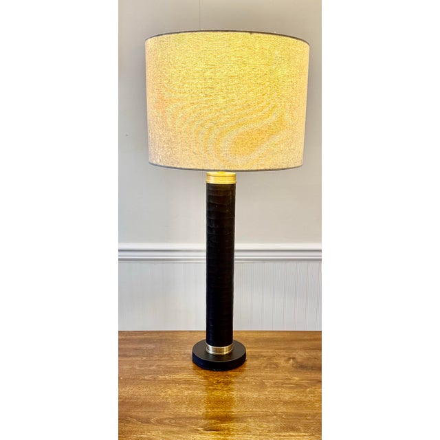 Metal Bokeh Table Lamp For Sale - Image 7 of 12