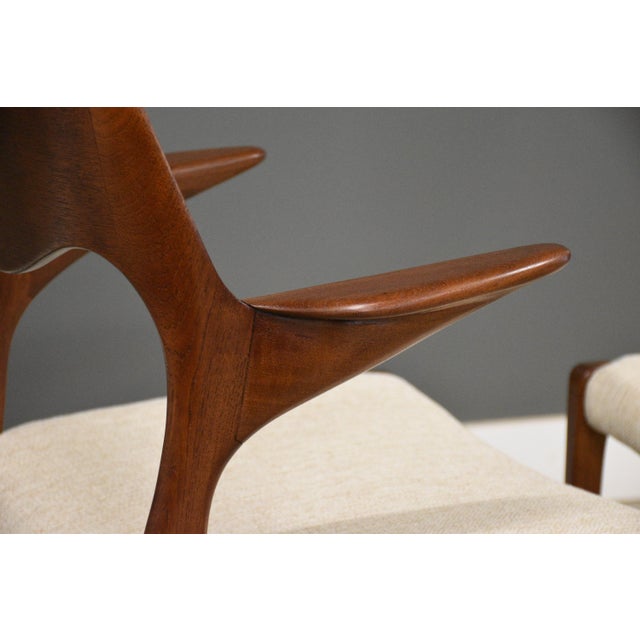 Wood 1950s Niels Moller Danish Teak Dining Chairs - Set of 4 For Sale - Image 7 of 11
