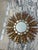 Vintage Italian Giltwood Sunburst Mirror, 1950s For Sale - Image 4 of 7