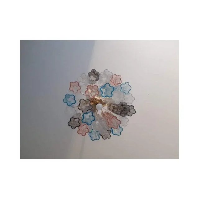 Early 21st Century Murano Glass Sputnik Chandeliers by Simoeng, Set of 2 For Sale - Image 5 of 7