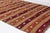 1960s Handwoven Striped Tribal Rug With Small Motifs For Sale - Image 9 of 10