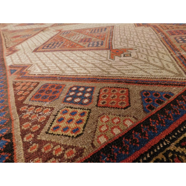 Antique Persian Malayer Camel Hair Runner Rug. 2'6"x 11' For Sale - Image 15 of 15