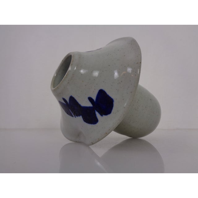 Studio Ceramic Vase from Jette Andersen, Denmark, 1960s For Sale - Image 11 of 18