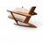 Mid-Century Danish Boomerang Rocking Chair Model 97 Søren Jensen v. Tønder Møbelwærk ​, 1950s For Sale - Image 15 of 17