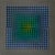 Victor Vasarely, ZOELD, Etching For Sale