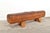 Brown Leather Gymnastic Horse Bench, 1940s For Sale - Image 8 of 10