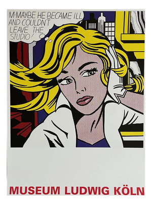 Roy Lichtenstein, M-Maybe, 2000s, Paper