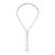 Contemporary .925 Sterling Silver 1/2 Cttw Diamond Alternating Heart Link Adjustable Bolo Bracelet (I-J Color, I3 Clarity) - 4" to 10" Inches For Sale - Image 3 of 5