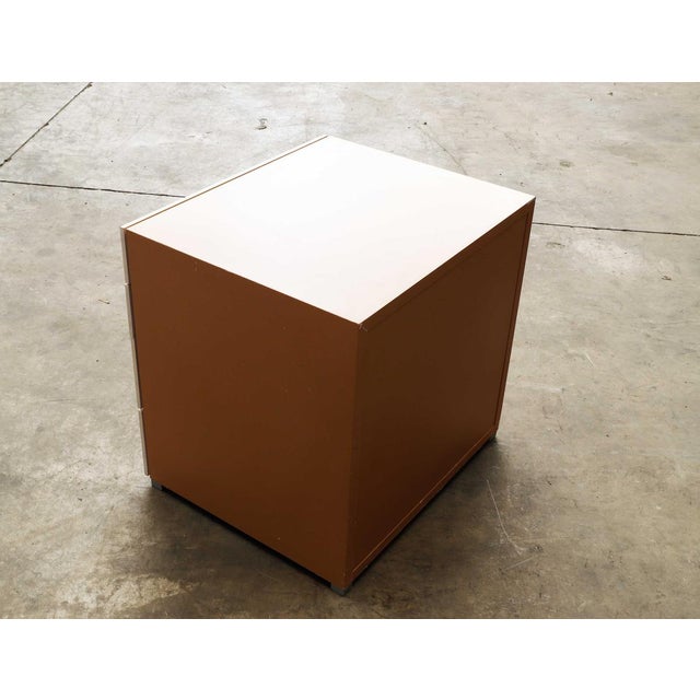 1990s Vintage Nightstand in Beech, 1983 For Sale - Image 5 of 12