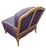 Vintage J. Royale French Bergère Chair & Ottoman With a Gilded Wood Frame For Sale - Image 4 of 12