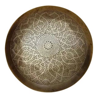 Brass Moroccan Wall Lamp For Sale