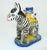 Ceramic Mexican Folk Art Animal Candle Holders, Set of 3 For Sale In Atlanta - Image 6 of 13
