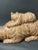Large Carved Solid Wood Papermache Mold Bear and the Cub Sculpture For Sale - Image 11 of 12